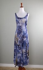 ANTHROPOLOGIE NWT $178 Pilcro Patchwork Jean Print Scoop Midi Dress Size Medium