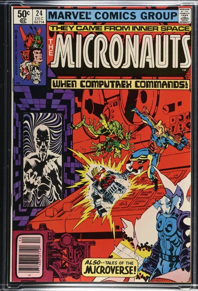 Micronauts #24 CGC 9.8 NM/MT NEWSSTAND Bronze Age MARVEL 1980 X-MEN - Image 4 of 4