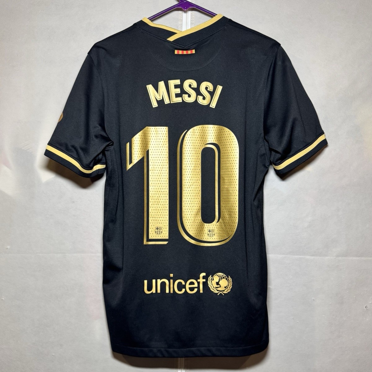 Messi Barcelona 2020/21 Away Nike Soccer Jersey CD4231-011