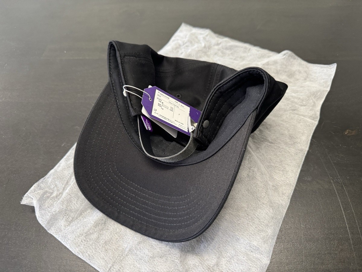 The North Face Purple Label Chino Field Cap Black NN8406N 6-Panel