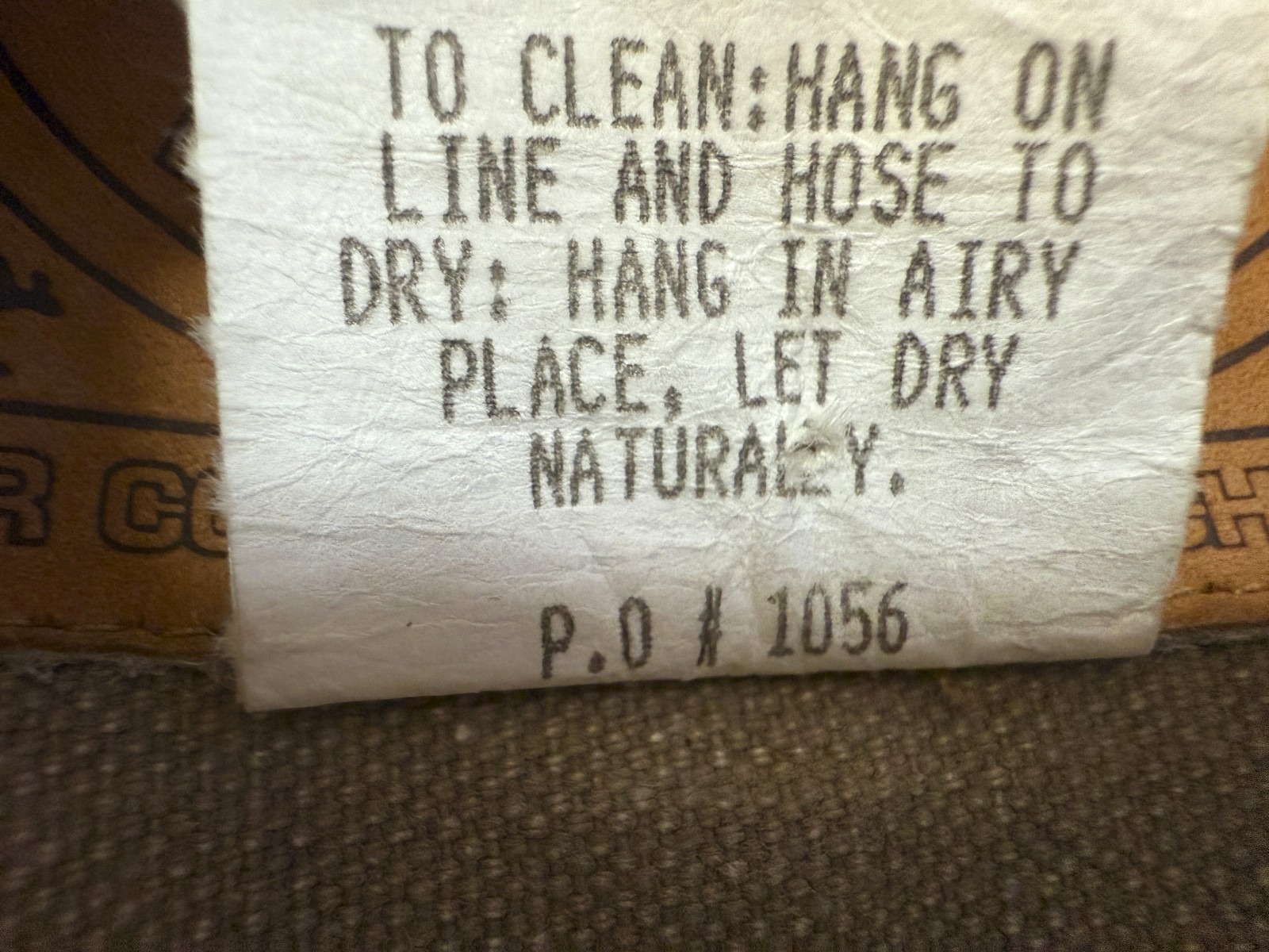 OUTBACK WEST Countryman - Men's Waxed Canvas Waterproof Duster Jacket - Medium