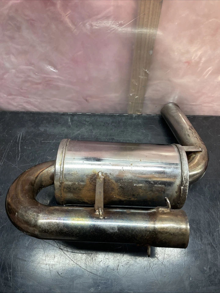 1997 1998 1999 2000 Polaris 600-700 Non VES SNO STUFF RUMBLE PACK CAN Silencer  - Image 3 of 4
