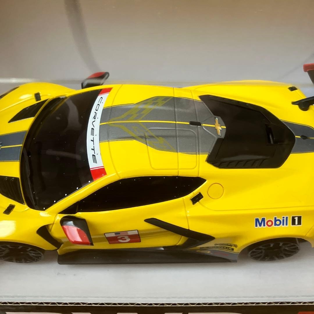 Kyosho Mini-Z RWD Readyset Chevrolet Corvette C8.R Yellow 32342Y No Tires