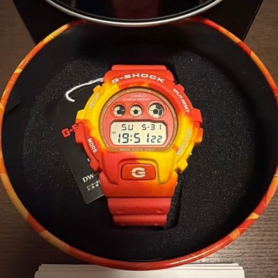 CASIO G-SHOCK Kyo Momiji Color Herren DW-6900TAL-4JR 86-A17 NEU