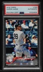 PSA/DNA 2018 Topps League Leaders Aaron Judge #193 Certified Authentic Auto 7ut