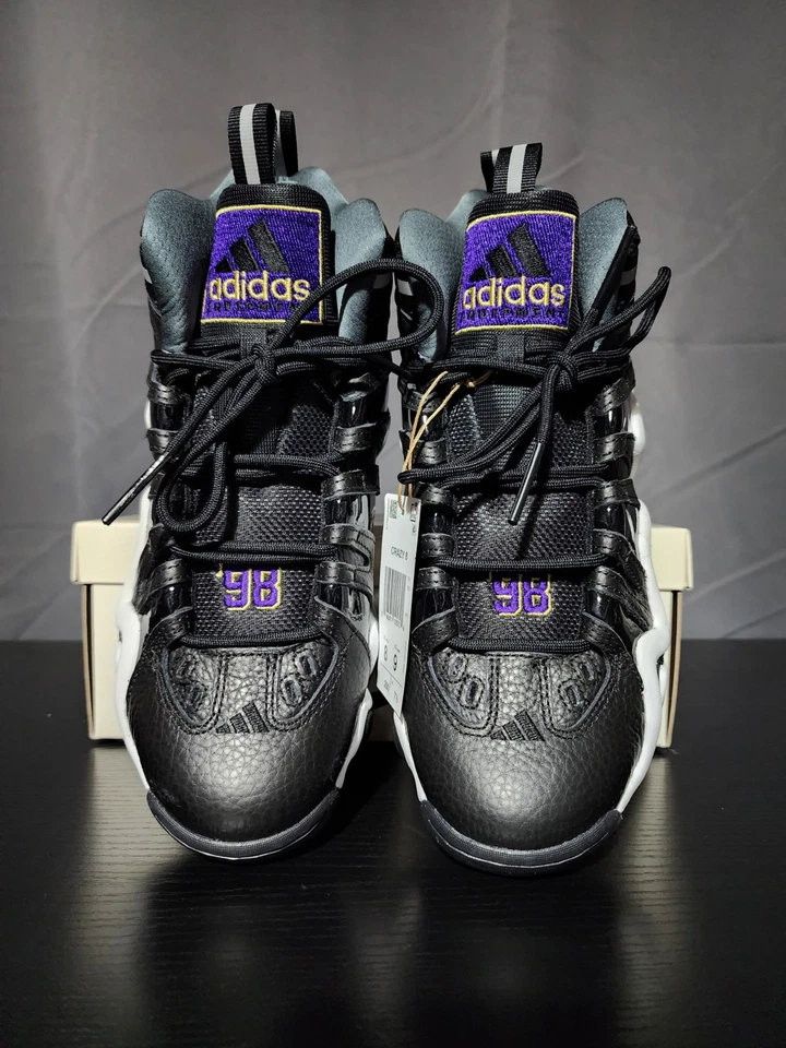 Adidas Crazy 8 '1998 All Star Game' Mens Basketball Shoe Size 8.5 - IG3738 - Image 3 of 4