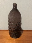 Blenko Amethyst “Vineyard" Glass Decanter Wayne Husted Acid Mark