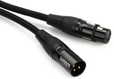Warm Audio Premier Gold XLR Female to XLR Male Microphone Cable - 15 foot