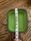 2 Eco Smart  Collapsible Meal Kits Plates Green - EUC — photo 6