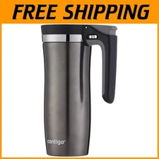 Leak-Proof 16 oz Stainless Steel Travel Mug