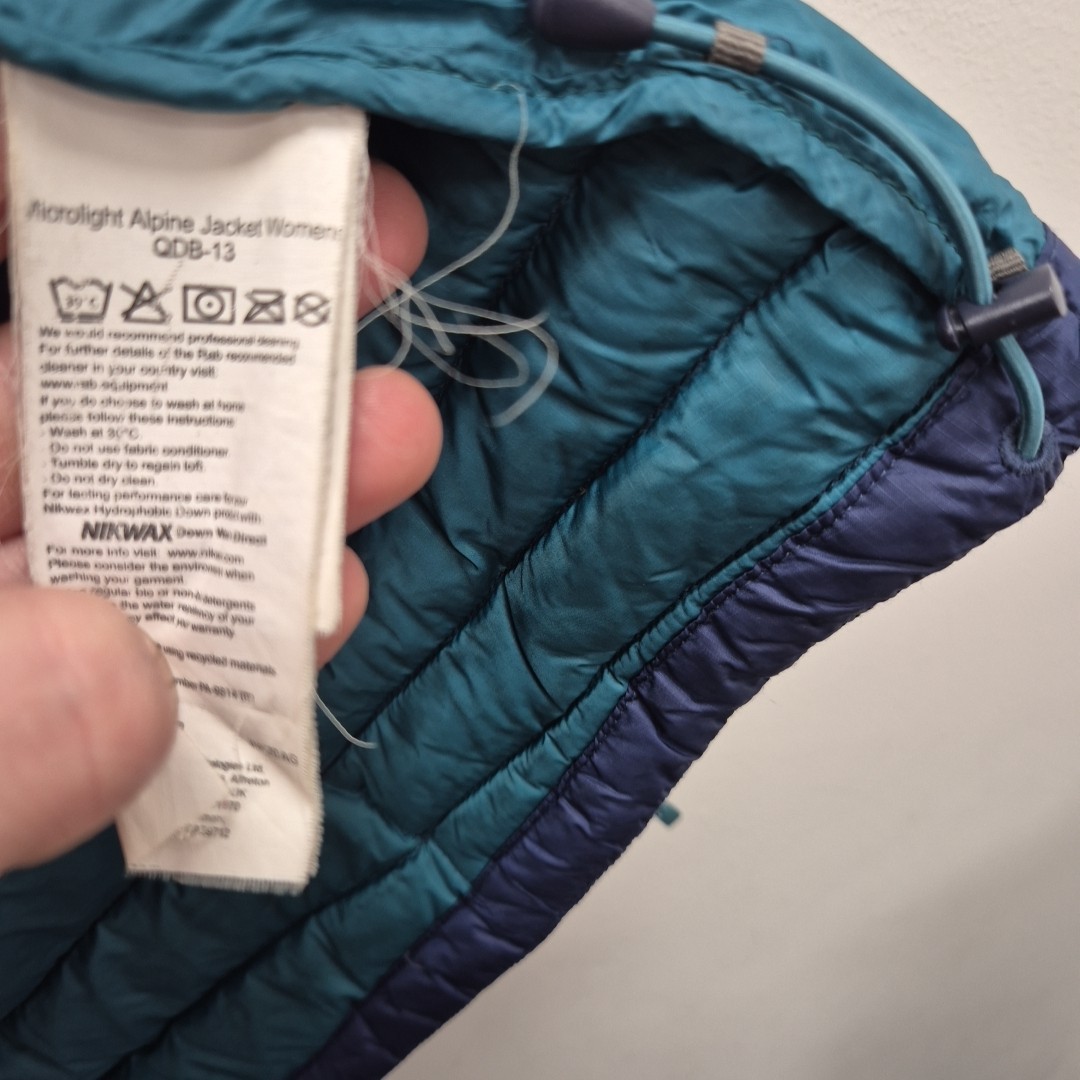 Rab Microlight Alpine Navy Puffer Down Puffer Lig… - image 4