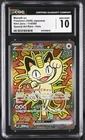 POKEMON NULLIFYING ZERO SPECIAL ART RARE SAR 114 MEOWTH EX CGC 10 GEM MINT JP