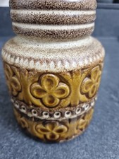 WEST GERMAN BAY POTTERY 289-2 VASE bought 1978 MID CENTURY FAT LAVA