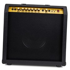 Black 60 Watt Electric Guitar Amplifier - Solid State Studio  Stage Amp