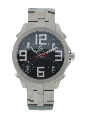 Jacob & Co. Five Time 43mm Zone Paris LTD Edition Titanium Quartz Men's Watch