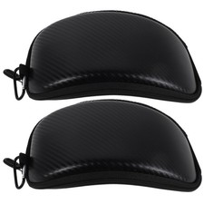  2 Stück Snowboard Brillenetui Hart Skibrille Brillenhüllen Schutzhüllen