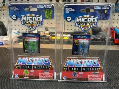 Worlds Smallest Masters Of The Universe Leo Skeletor & Slime Pit He-Man Micro