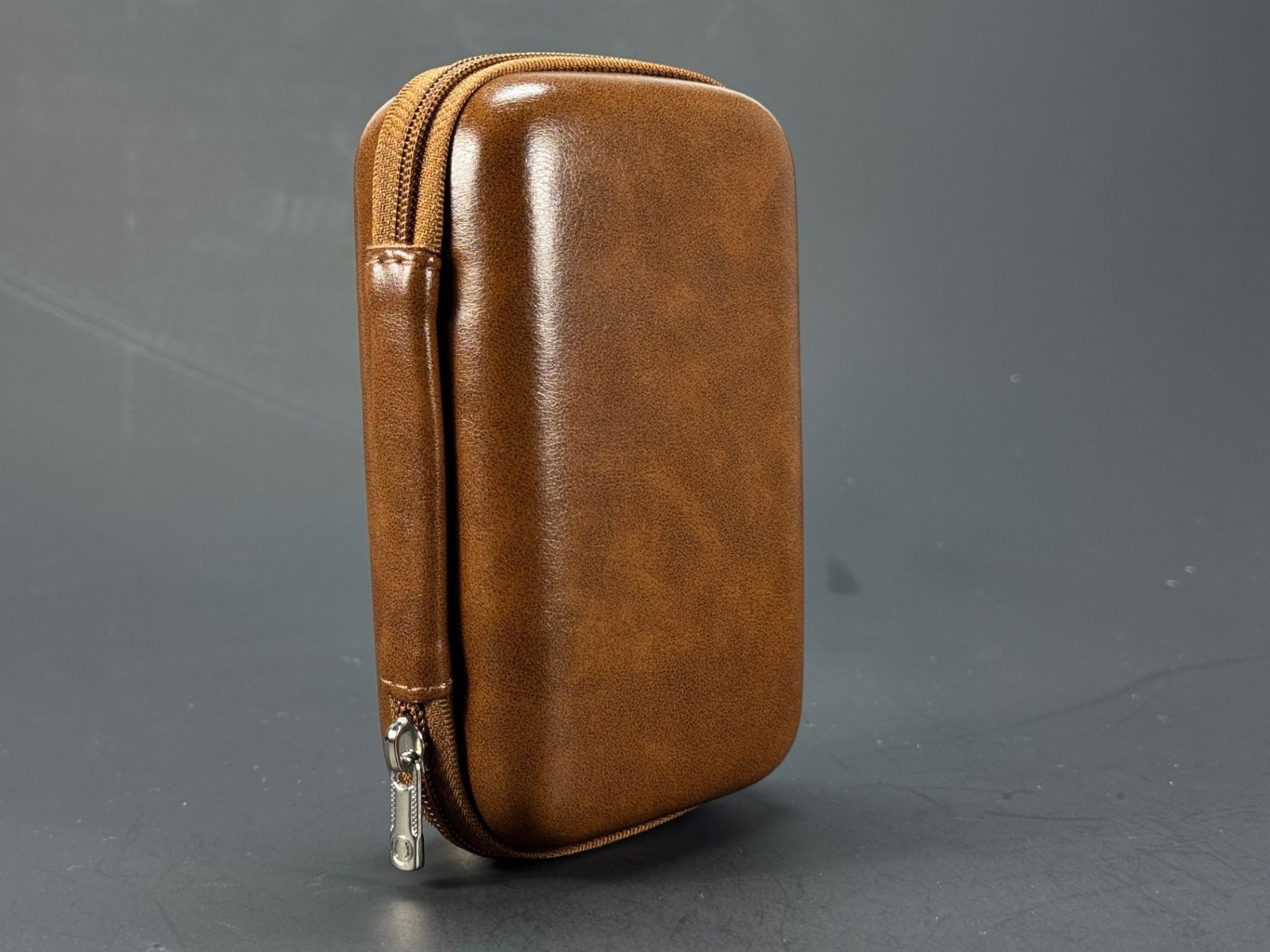 Leather Zippered Travel Storage Case for Muhle Rex Rockwell Merkur Safety Razors