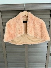 Betty Barclay Butterscotch Faux Fur Bolero Sh...