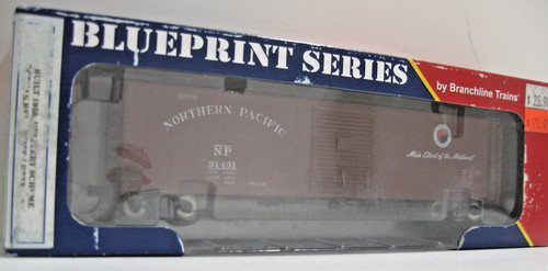 HO Blueprint Series 50’ AAR Boxcar Northern Pacific Road #31431 | Zustand: New