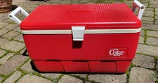 Vintage Igloo " Enjoy Coke" Coca Cola Cooler Rare