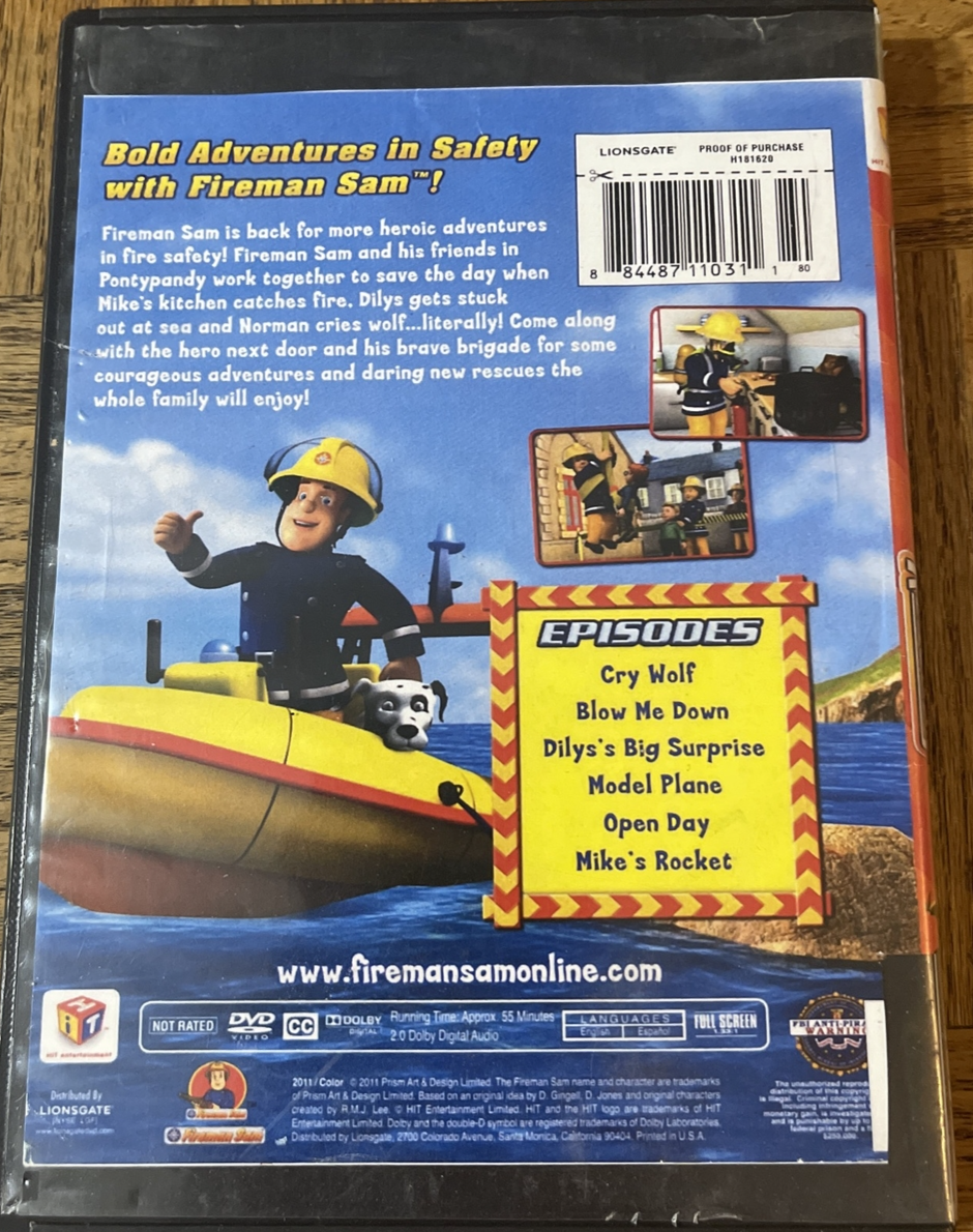 Fireman Sam: Brave New Rescues (DVD, 2011) for sale online | eBay