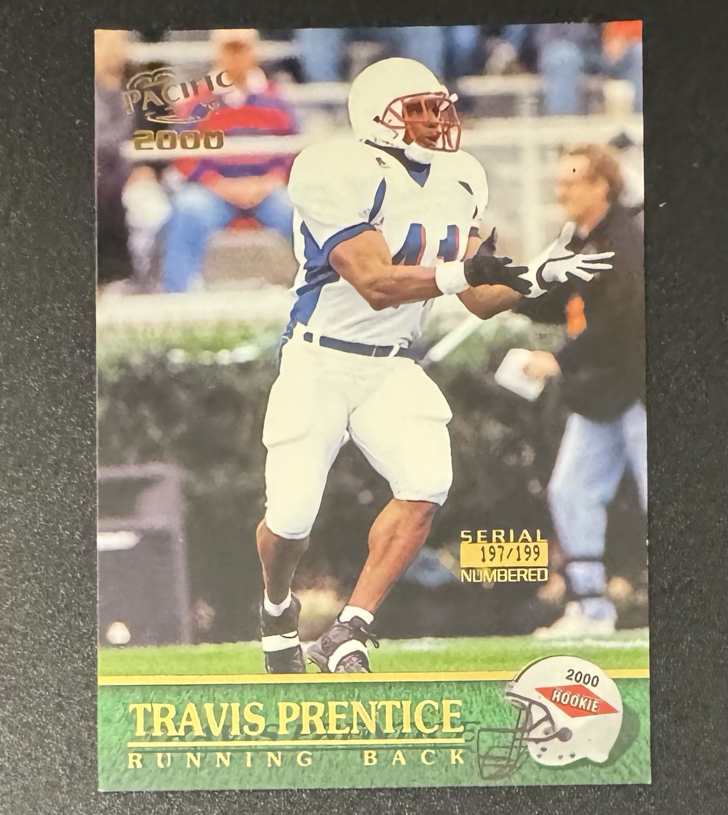 Travis Prentice 2000 Pacific ROOKIE Gold /199 #436 