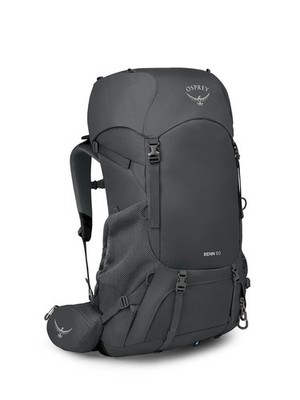 Osprey Renn 50L Women's Backpacking Backpack, Dark Charcoal/Gray Wolf