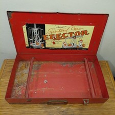 Metal Case Only ~ Vintage 1949 A. C. Gilbert Erector Set No 7 1/2 Engineers Set