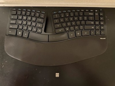 Microsoft Sculpt Ergonomic Wireless Keyboard 1559 Surface Edition (Tested Works)