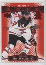 2022 Team Canada Juniors Program of Excellence UD Exclusives Justin Sourdif jg2