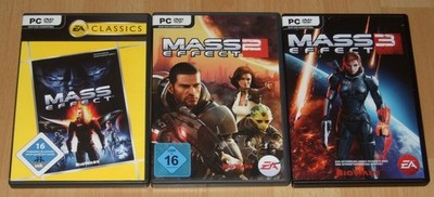 Mass Effect 1-3 - Triology - DE - PC - Mega Action SciFi-RPG + Goodie