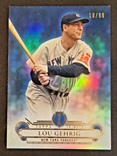 2014 Topps Tribute - Lou Gehrig #11 Blue /99