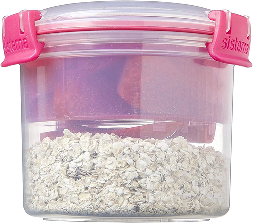 Sistema Breakfast to GO | Food Storage Container with Compartments & Spoon | 530 - Picture 6 of 12