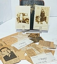 RARE Vtg 1929&ndash;1933 5-Year Handwritten Diary Lot w/ Vintage Photos  Ephemera FULL