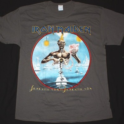 Vintage Iron Maiden Seventh Son Of A Seventh Son 2 Sides T-Shirt, Gift For Fan