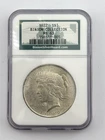 1922 Binion Collection Silver Dollar Philly Mint NGC MS63