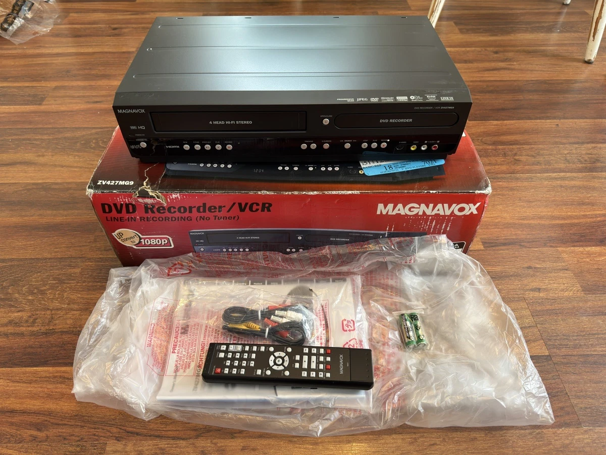 レコーダー DVD Amazon.com: Magnavox ZV427MG9 DVD Recorder/VCR Combo, HDMI 1080p