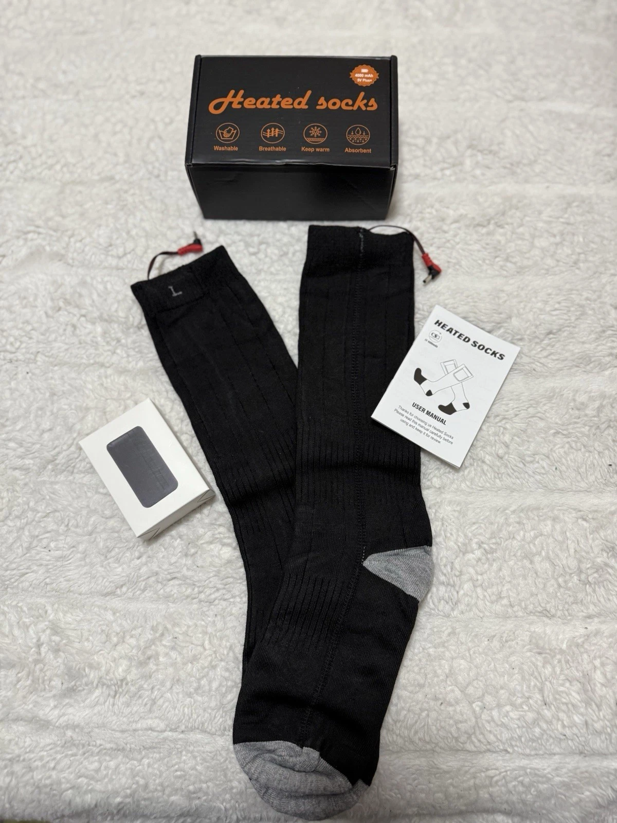 Heated socks, thermal socks for men and women