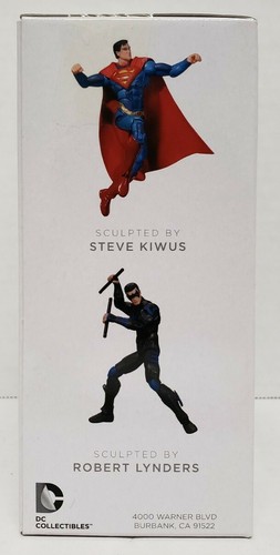 DC COLLECTIBLES INJUSTICE GODS AMONG US SUPERMAN VS NIGHTWING 2 PACK NEW 2012 - Picture 3 of 7