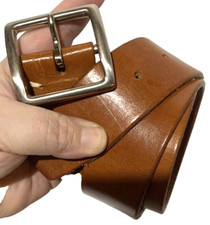 GAP Genuine Leather Brown Belt Size 30.