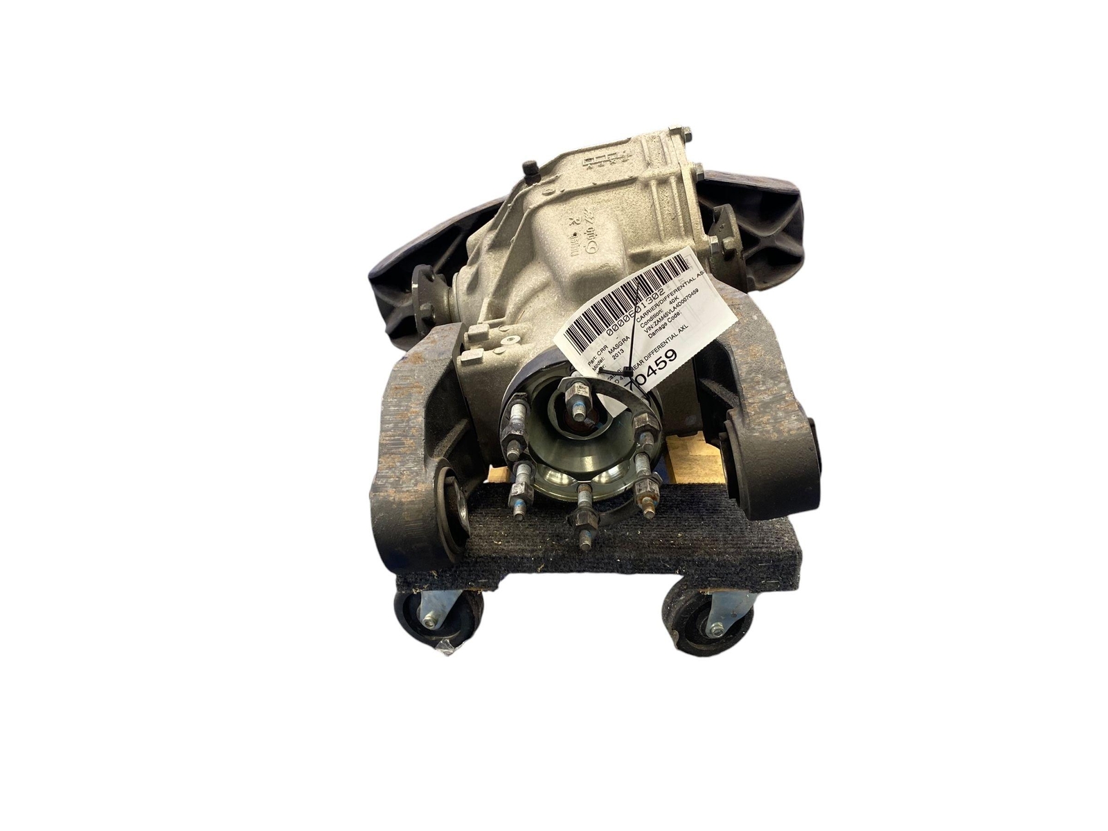 2008-2019 MASERATI GRANTURISMO RWD 4.7L REAR DIFFERENTIAL AXLE CARRIER OEM