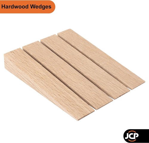 Hardwood Wooden Wedges Wood Shims Fence Panel 12 x Blocks of 4 (48 Wood Wedges) - Picture 6 of 7