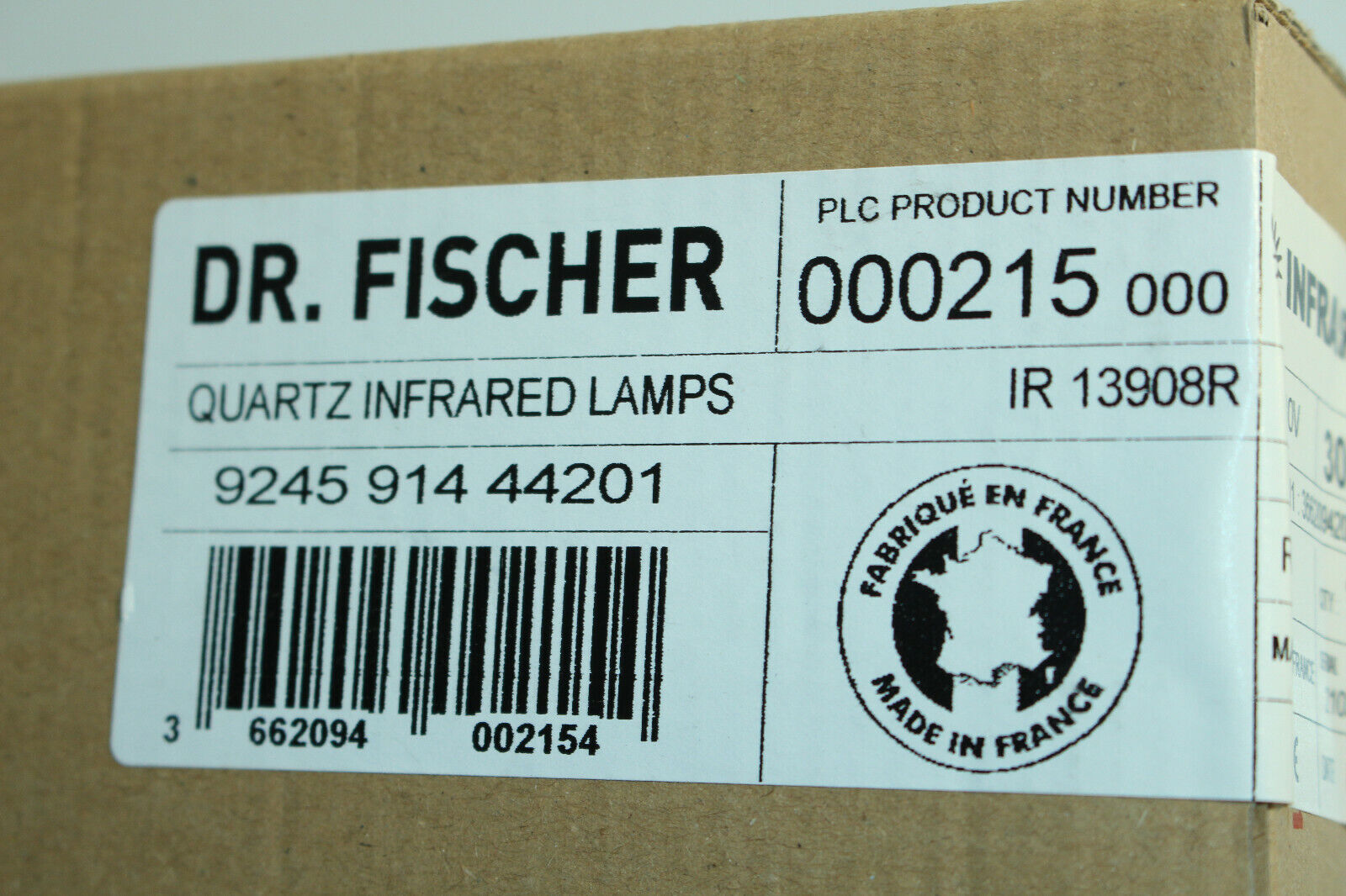 Details zu  10 x Dr. Fischer Quartz Infrarot Lampe PLC 000215000 IR 13908R 230V 300W R7s Günstigste Sofortlieferung