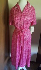 Vintage NWT Pink Floral 1970s Night Gown, Size 20.5 S , Better Half
