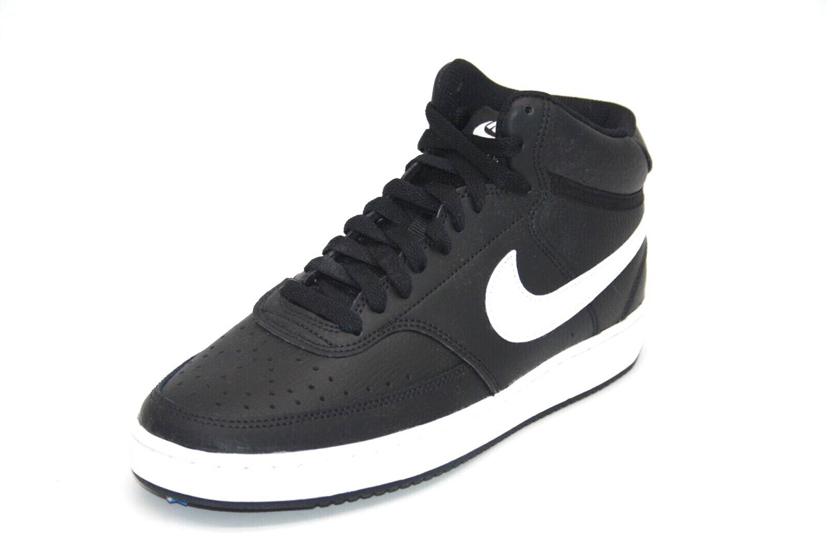 Nike Court Vision Next Nature Men's Mid-Top CD5466-001 BLACK/WHITE
