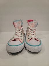 CONVERSE Classic All Star High Top Chuck Taylor Shoes Multicolor Youth Sz TC12.5