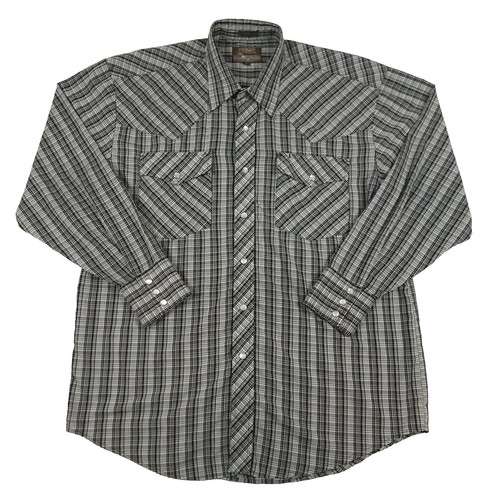 トップス SEE SEE WOOL SNAP SHIRTS Pearl Snap Western Shirt Mens LARGE Southwestern Plaid L/S