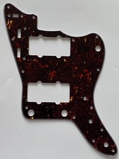 For Fit Fender Japan Jazzmaster Style Guitar Pickguard 4 Ply Brown Tortoise
