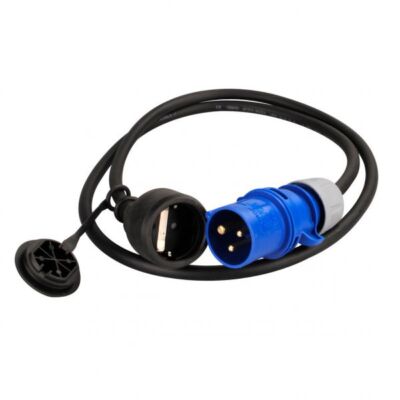 Jäger Adapterkabel CEE -> Schuko 1,5m